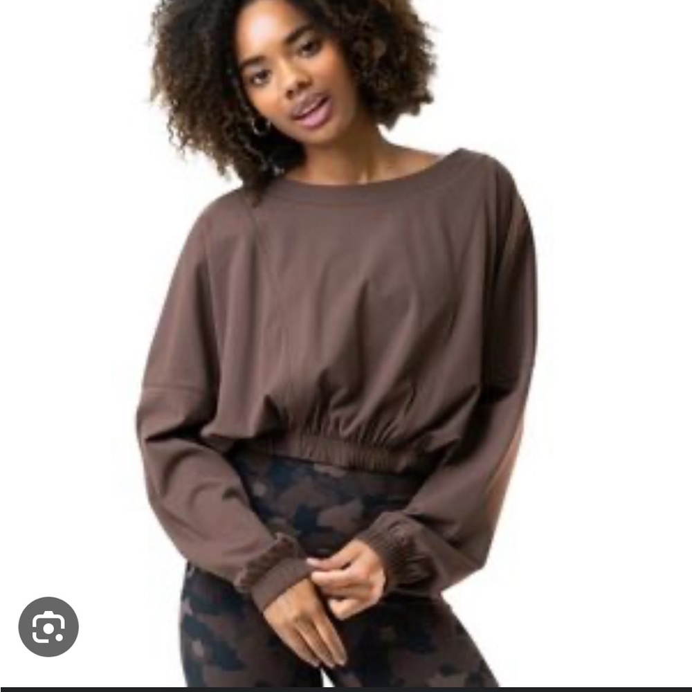 Balance Athletica Outlander Crew, brown. Size M